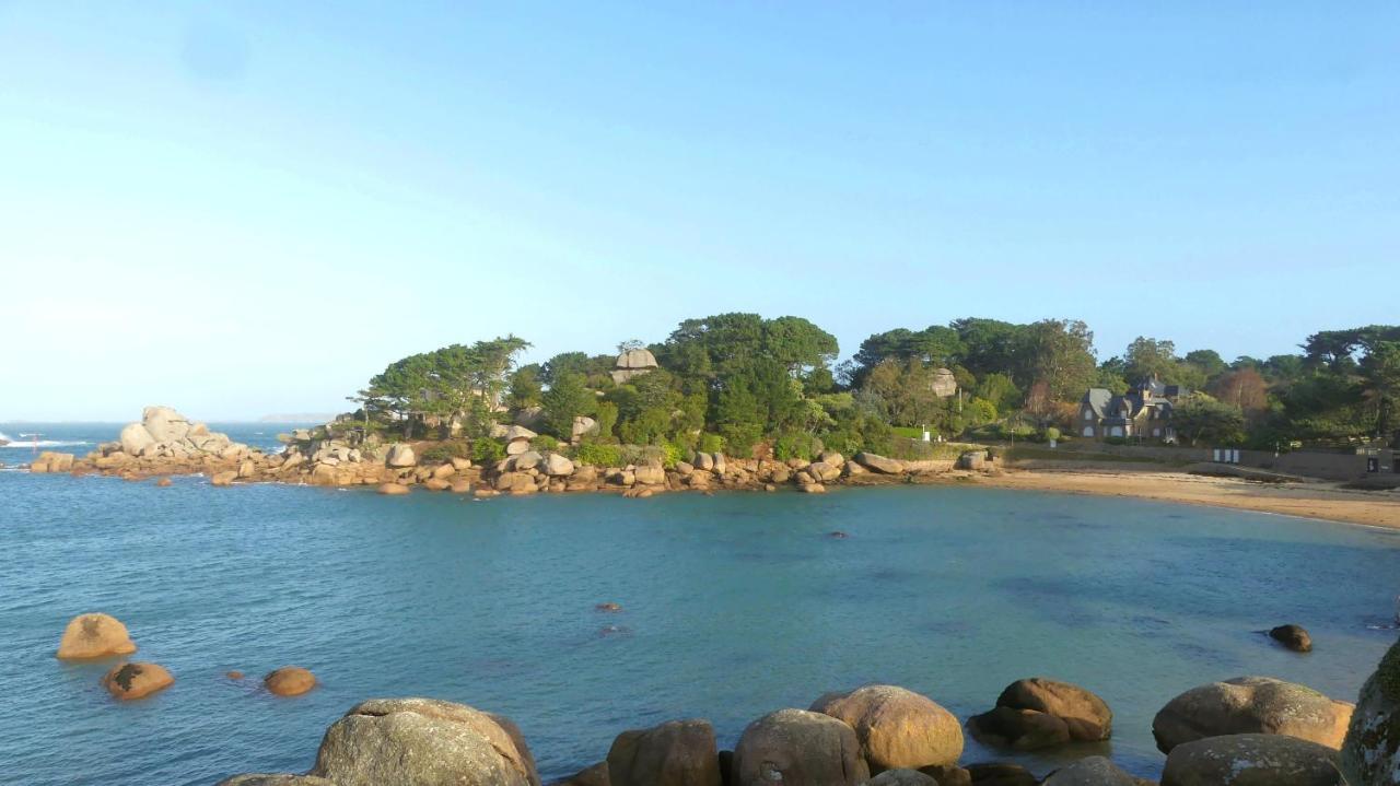 Logis Hotel Saint Guirec Et De La Plage Perros-Guirec Eksteriør bilde