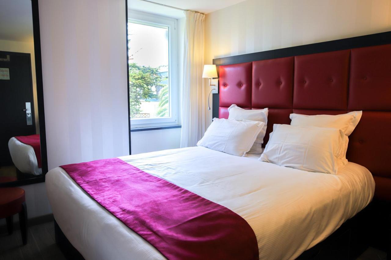 Logis Hotel Saint Guirec Et De La Plage Perros-Guirec Eksteriør bilde