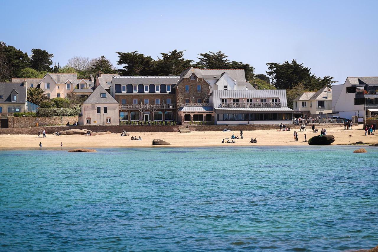 Logis Hotel Saint Guirec Et De La Plage Perros-Guirec Eksteriør bilde