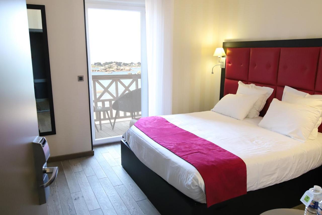 Logis Hotel Saint Guirec Et De La Plage Perros-Guirec Eksteriør bilde