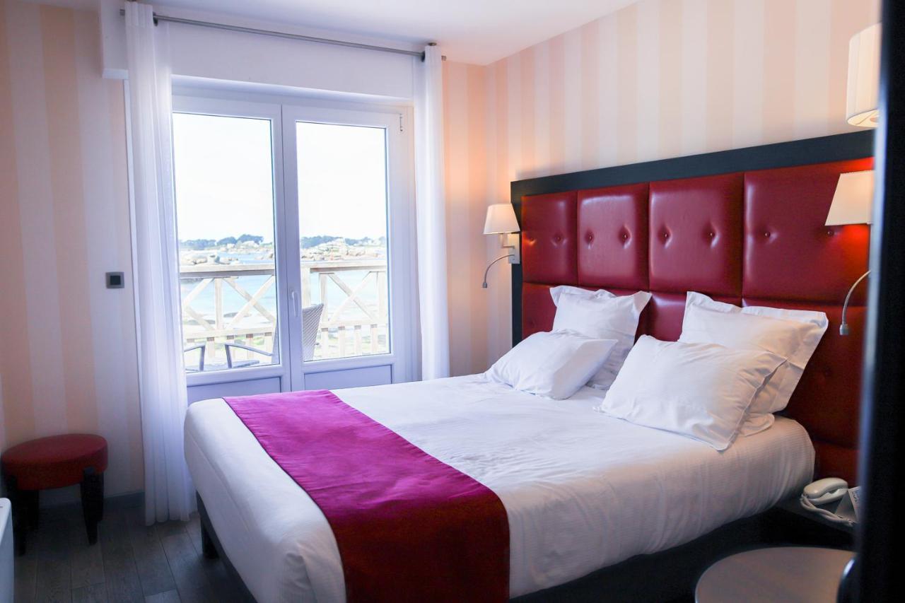 Logis Hotel Saint Guirec Et De La Plage Perros-Guirec Eksteriør bilde