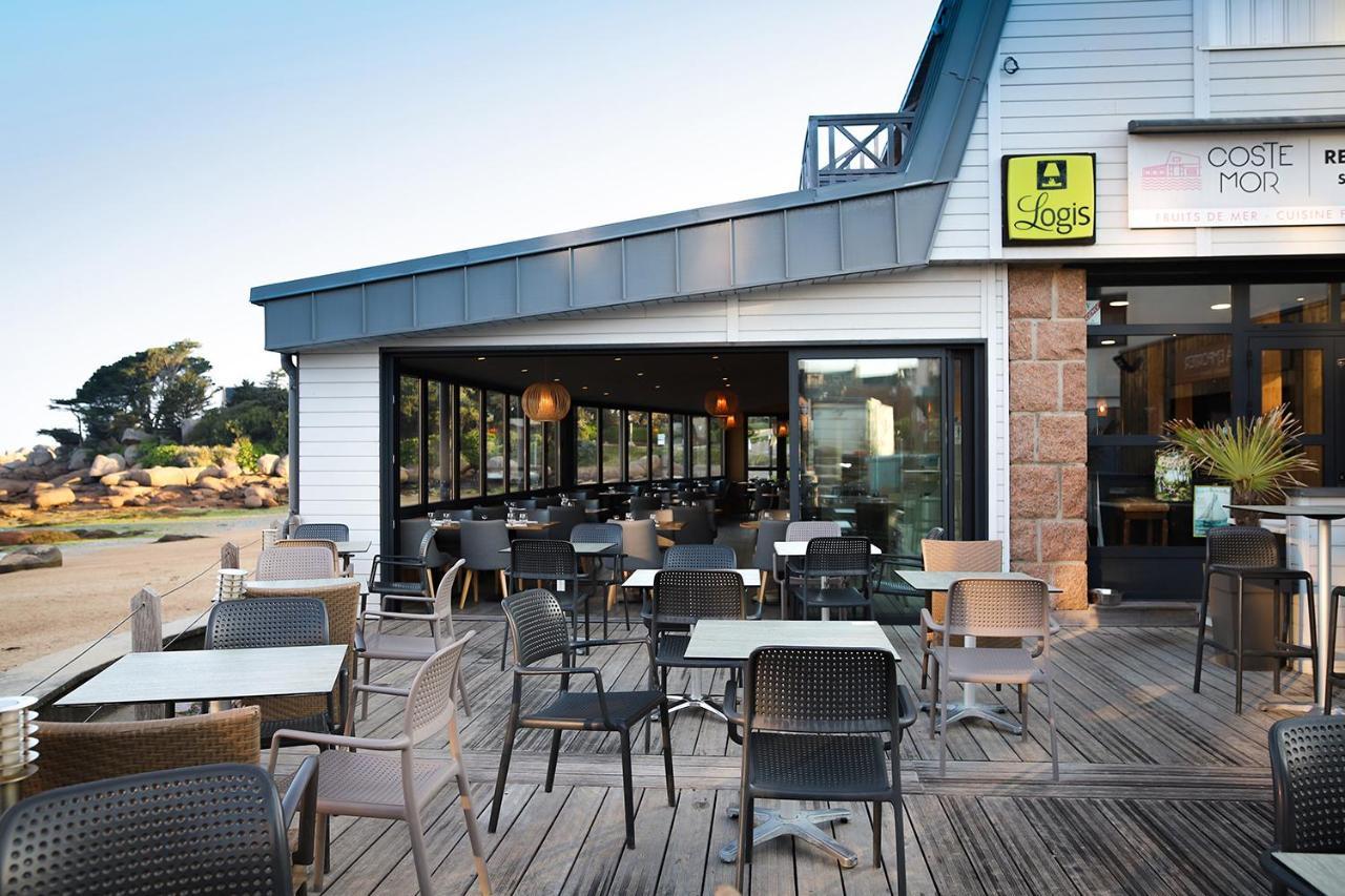Logis Hotel Saint Guirec Et De La Plage Perros-Guirec Eksteriør bilde