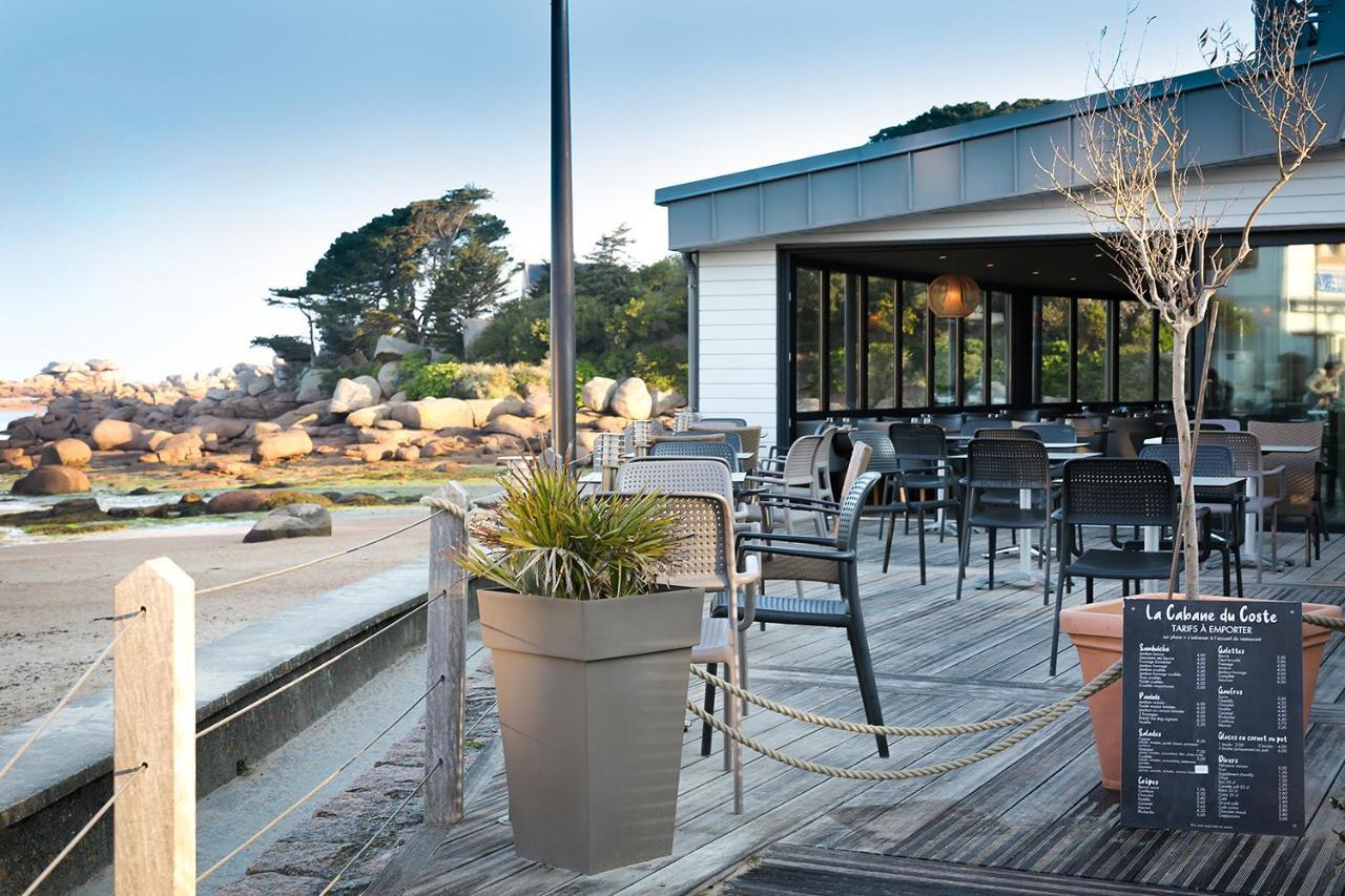 Logis Hotel Saint Guirec Et De La Plage Perros-Guirec Eksteriør bilde