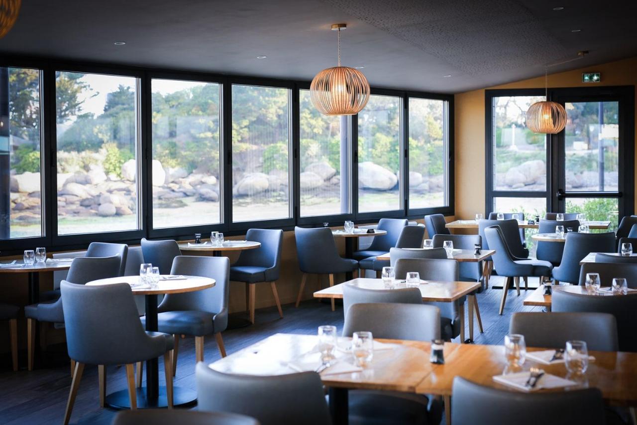 Logis Hotel Saint Guirec Et De La Plage Perros-Guirec Eksteriør bilde
