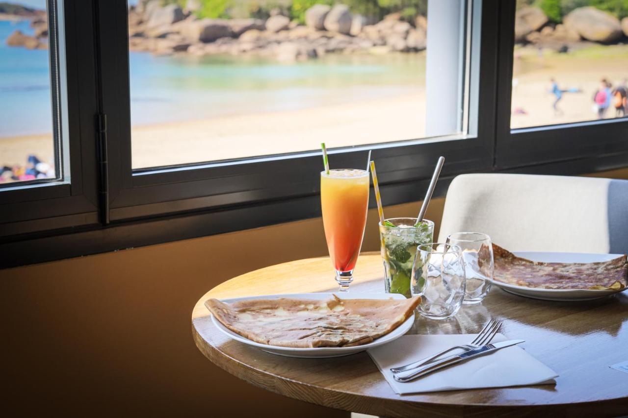 Logis Hotel Saint Guirec Et De La Plage Perros-Guirec Eksteriør bilde