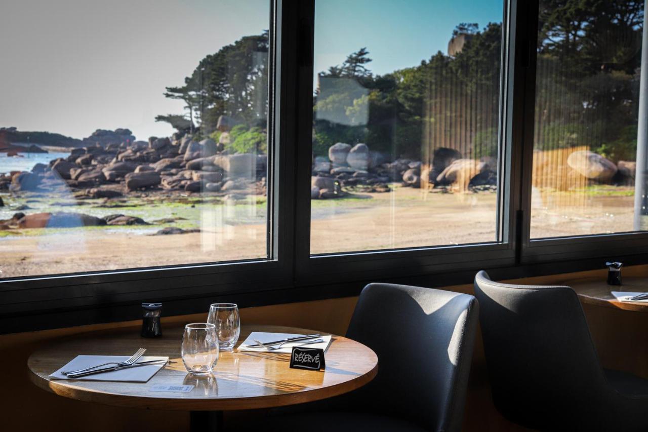 Logis Hotel Saint Guirec Et De La Plage Perros-Guirec Eksteriør bilde
