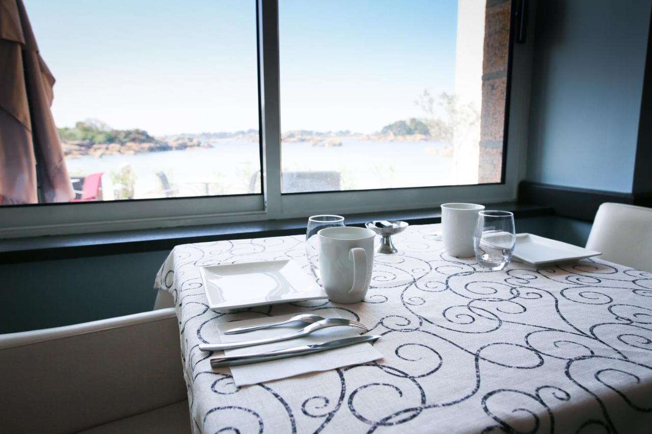 Logis Hotel Saint Guirec Et De La Plage Perros-Guirec Eksteriør bilde