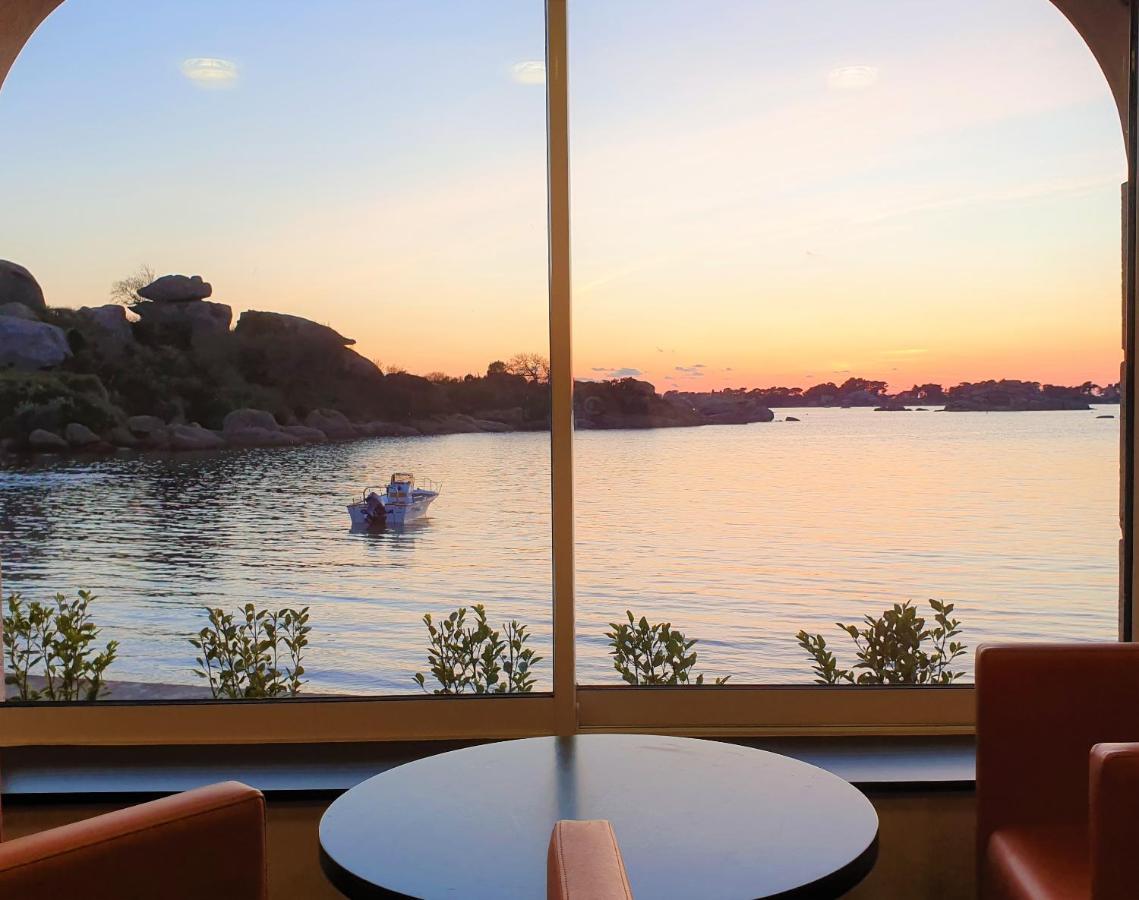 Logis Hotel Saint Guirec Et De La Plage Perros-Guirec Eksteriør bilde